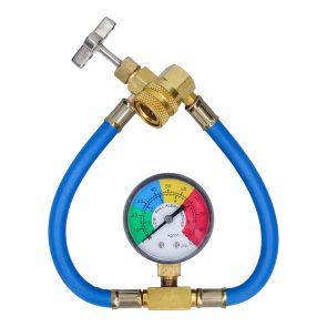 Alaska Refrigerants R134a cső és mérőóra (1/2 Acme palack csatlakozás)